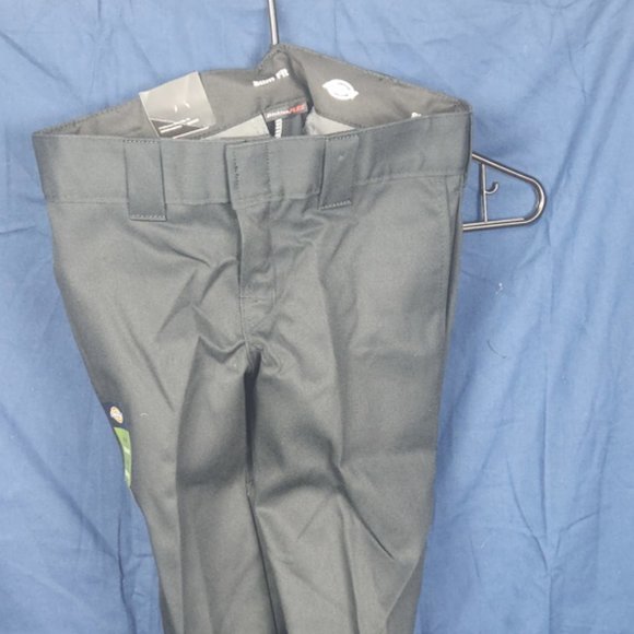 Dickies Other - 2 PAIRS Black Dickies Flex Slim Fit Straight Leg Work Pant Size 28x30
